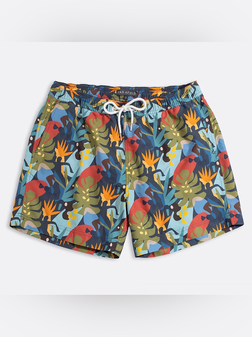 NWT Far Afield Tropical Swim Trunk